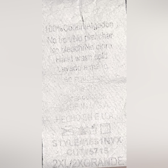 CAREN SPORT | Vintage Black,Gold Ribbed Cotton New York Tank | 2X - Picture 5 of 5